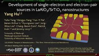 Development of single-electron and electron-pair sources in LaAlO3/SrTiO3 nanostructures