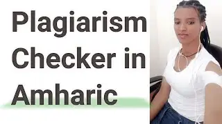 Plagiarism checker for research and project