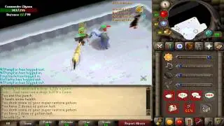 Runescape 07 Saradomin Duo - Sarasword Drop
