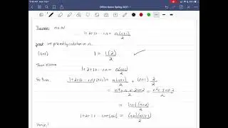 Mathematical Induction