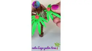 How to make a Lego palm tree 