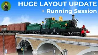 First ever LEGO Town Update! - Train Layout