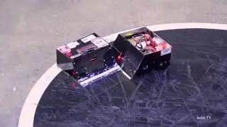 sumo robot 3kg Great Final the winner of the show. 2017 in Lithuania