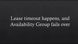 Professionally troubleshoot lease timeout in SQL Server availability group cluster