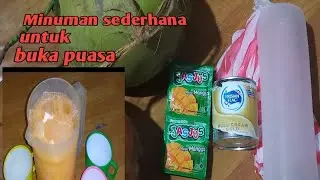 Minuman sederhana untuk buka puasa
