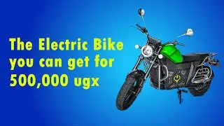 The Electric bike you can get for 500,000 UGX : The Spiro Electric Motorbike
