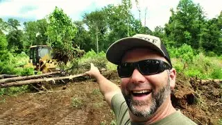 Clearing a hidden field you've never seen on our farm! You'll love this!