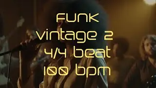 4/4 Drum Beat - 100 BPM - FUNK VINTAGE 2