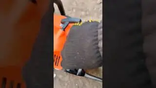 Refueling the chainsaw #shorts #trending