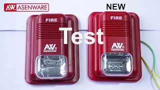 AW-CSS2166-2 Conventional strobe sounder (LED type) Demo Video