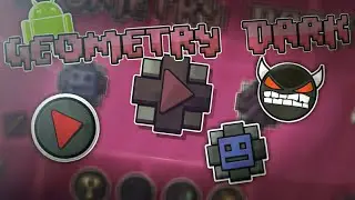 Geometry dash Dark Mode Texture Pack for Android Showcase #2 || Preview || Geometry Dash 2.113