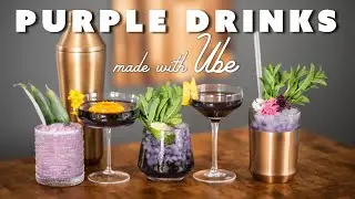 Five Purple Cocktails | UBE DRINKS