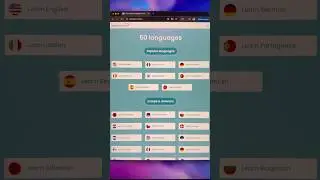 Learn almost any language 