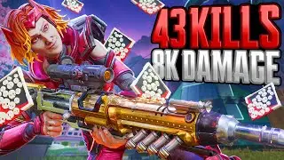 AWESOME Horizon 43 KILLS and 8K Damage Apex Legends Gameplay (Two Games)