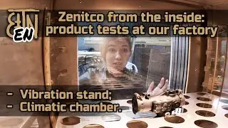 Product tests at our factory - Zenitco from the inside