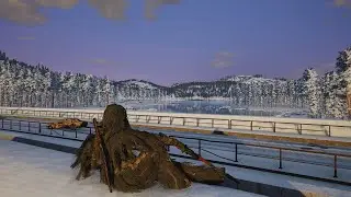 SCUM Топовое место для постройки базы! Антирейд!))))