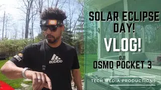 Solar Eclipse Day! A Backyard Adventure! 🌞🌑