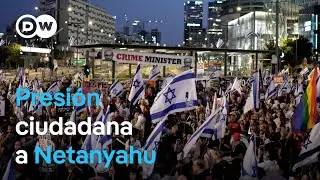 Nuevas protestas en Tel Aviv exigen el fin de la ofensiva en Gaza