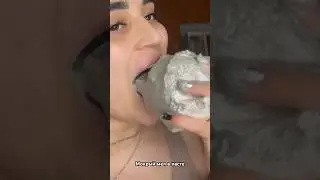 Мокрый мел в пасте 🩵💦