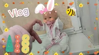 Наш влог вечером с Евой Уход и массаж 💕🌈🎈✌️