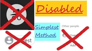 DISABLE (REMOVE) 