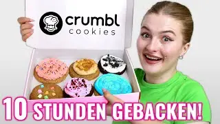 Ich mache VIRALE CRUMBL Cookies 😱 (halber Nеrvеnzusаmmеnbruch😢)