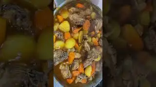 Chicken afritada with carrots and potatoes 🥔 #viral #shorts #asmr #satisfying