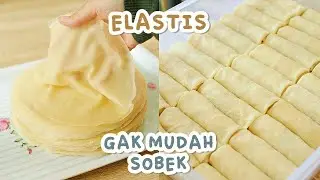 Nyari Resep KULIT RISOLES EKONOMIS Lembut, Lentur, Nggak Mudah Sobek?? Coba ini!!