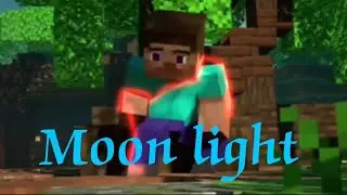 Steve X Moonlight #minecraft #edit #viral