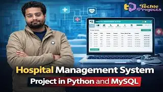 Hospital Management System Project in Python and MySQL | Tkinter Python Project with MySQL