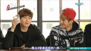 【中字】受不了隊長Wink的成員們 @ 131128 EXO's Show Time