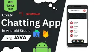 Chat application in android studio | Send Message  | With source code  | Chat app |  using firebase