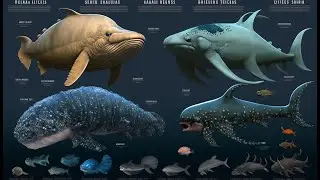 Sea Monsters Size Comparison | The Largest Sea Animals | 3D Comparison 2023
