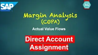 S4HANA Profitability Analysis (13): Direct Account Assignment