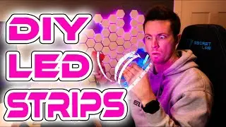 EASILY make your own LED LIGHT STRIPS! | A Beginners Guide to WLED