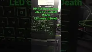Hp LED code of Death