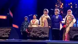 Выступление Калинушка (ДК Загорье) в Царицыно 02.01.2019
