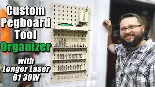 Small Workshop Storage Solution with Longer Laser B1 30W | Plus Free Files