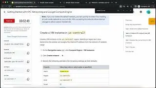 Getting Started with VPC Networking and Google Compute Engine
