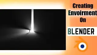 Creating A Stunning Envoirment On Blender || Finding Way Across Light