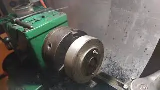 Центробежное сцепление , самодельный гусеничный трактор часть 4