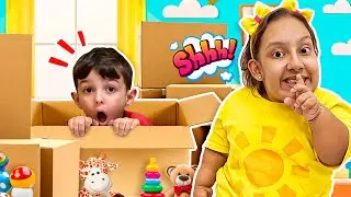 Maria Clara MC Divertida e JP brincam de Esconde - Esconde | Hide and Seek - Família MC Divertida