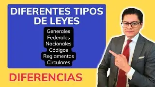 ⚖️ Different types of LAWS in Mexican law