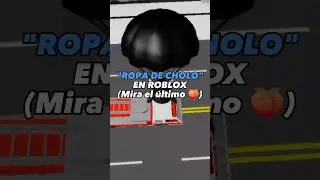 Ropa de CHOLO#roblox  #brookhaven