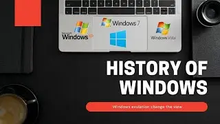 History of Microsoft windows evaluation 1985-2015 (windows 1-10)