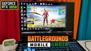 BGMI India [PUBG Mobile] - 90 FPS - Asus Tuf A15 - Ryzen 7 4800H - RTX 3050 😛😛