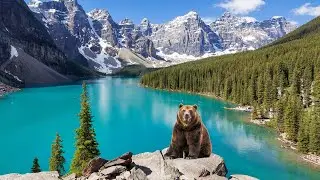 Moraine Lake Lodge in Banff National Park