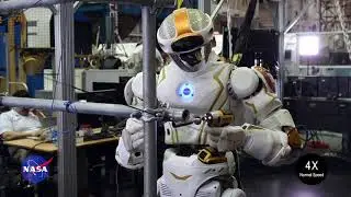 NASA's Valkyrie Robot Can Erect Scaffolding