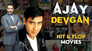 Ajay Devgn Hit and Flop Movies List | Ajay Devgn Box Office Collection Analysis | Data Army