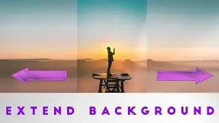 How to EXTEND BACKGROUND in Photoshop